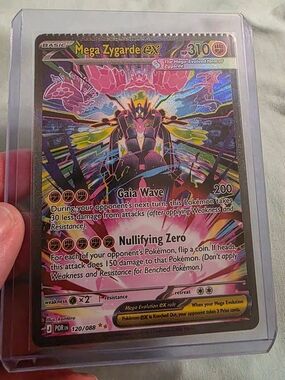 Pokémon Mega Zygarde EX ERROR Crimp Card – Rare Misprint Holo 🔥